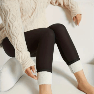 Cozelle - Stylowe legginsy z ocieplaczem